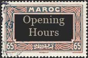 opening hours